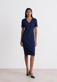 BOSS DAMAISA - Jersey dress - open blue