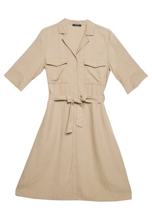 Košilové šaty - beige