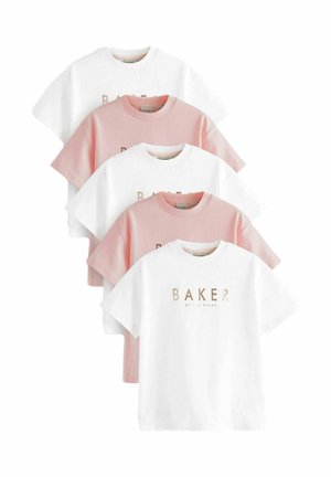 Baker by Ted Baker REGULAR FIT 5 PACK - Apdrukāts T-krekls - multi