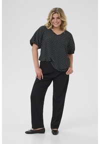 Kaffe Curve GINA  - Bluse - black chalk dot