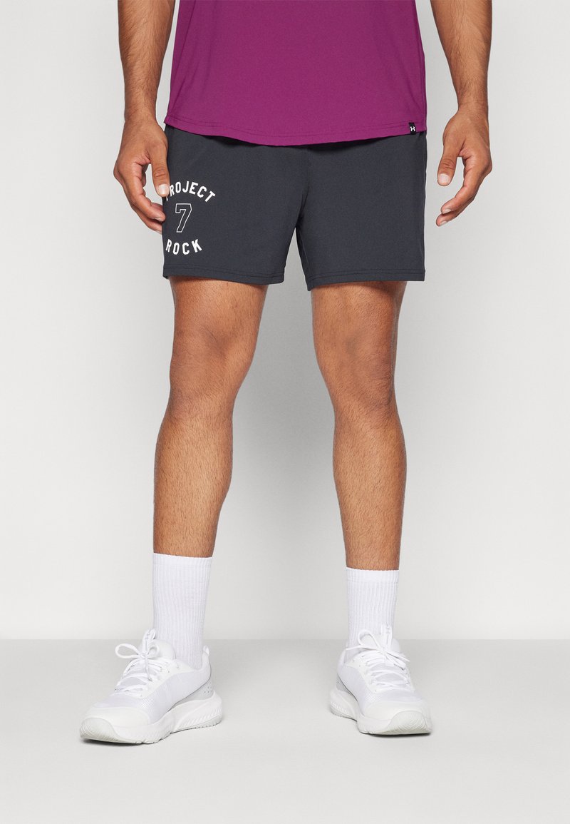 Under Armour SHORT - Sports shorts - black/white
