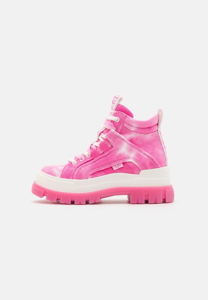 Buffalo ASPHA MID - Sneakers alte - pink