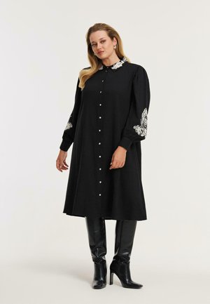 Blusenkleid - black