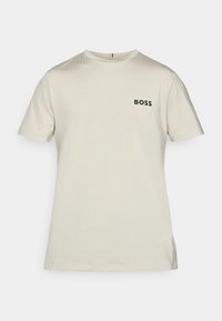 TEE CHECK  - T-Shirt print - light beige