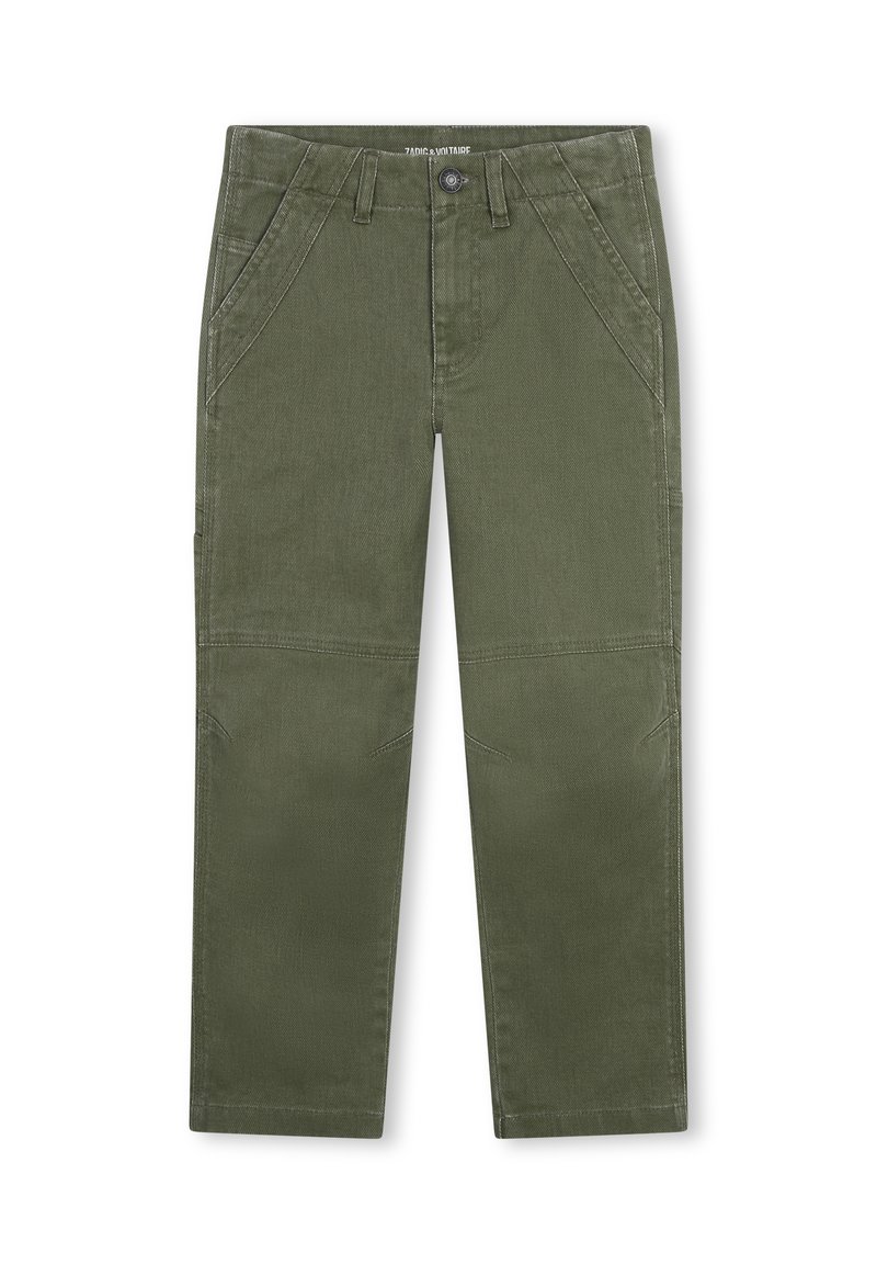 Zadig & Voltaire Straight leg jeans olijfgroen Zadig & Voltaire Straight leg jeans olijfgroen