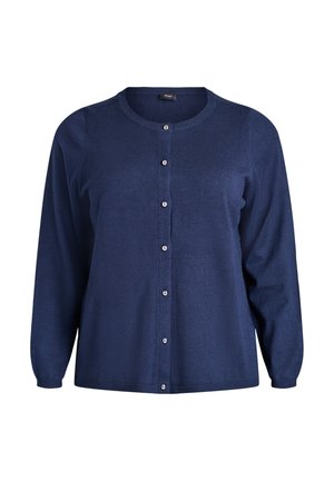 MIT RUNDEN KNÖPFEN - Vesta na kopčanje - navy blazer