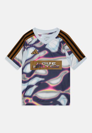 TIRO PRIDE KIDS UNISEX - Športové tričko - halo blue/purple burst/pink spark