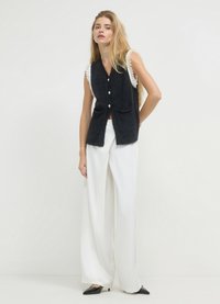 Calliope CON PASSAMANERIA PERLE  - Smanicato - nero