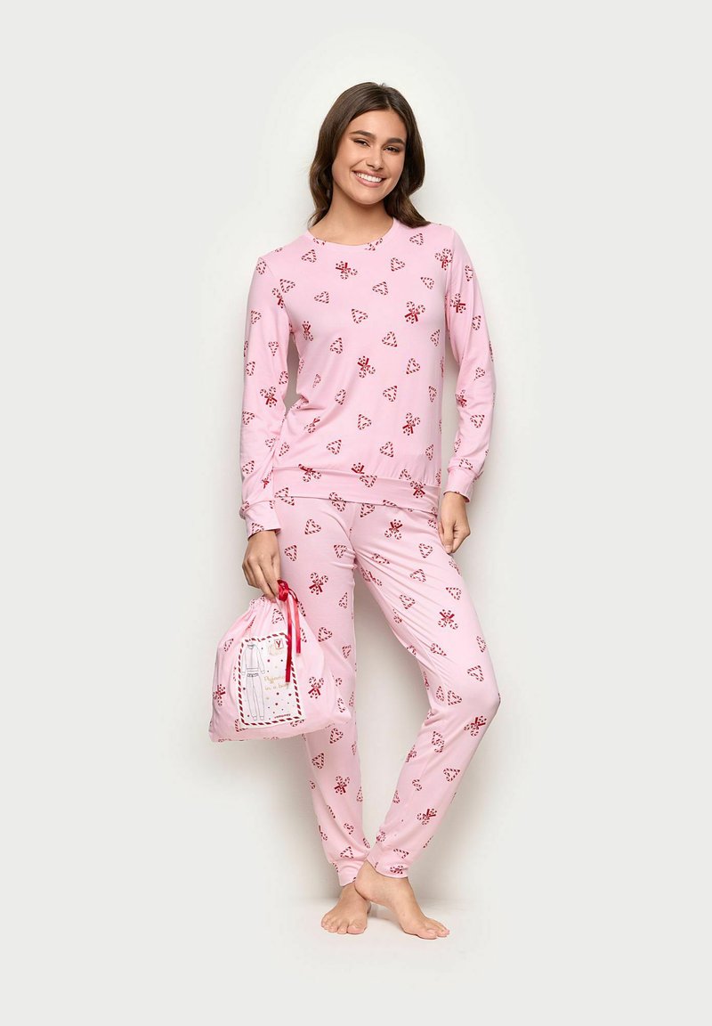 Pigiama Donna Caldo Cotone Officina Notturna Barboncino – My House Srl
