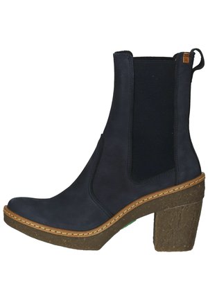 Platform ankle boots - ocean