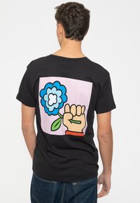 Paradiso Clothing Print T-shirt - black