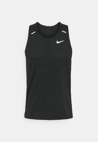 Nike Performance - RISE TANK - Linne - black/reflective silver Miniatyrbild 1