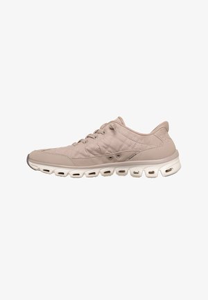 Skechers, SKECHERS DAMEN GLIDE-STEP-AT EASE COZY FIT SLIP-INS SNEAKER TAUPE - Sneaker low - taupe