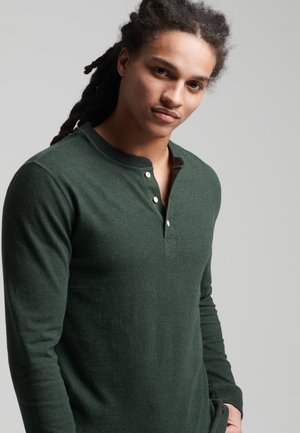 Long sleeved top - campus green grit