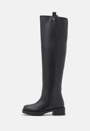 Overknee laarzen - black