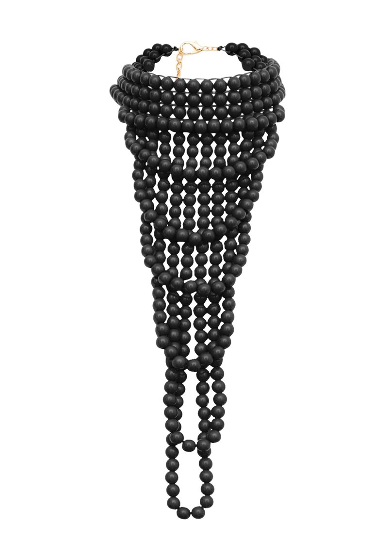 NALI Náhrdelník - black black