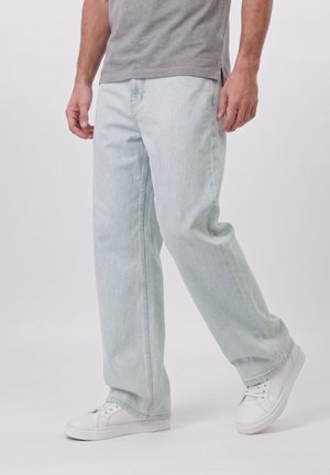 Pier One Τζιν χαλαρής εφαρμογής - light blue