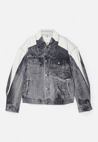 DECONSTRUCTION OVERSIZED JACKET UNISEX - Τζιν μπουφάν - black/grey