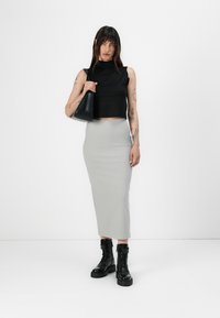 DRYKORN VONICA - Blyantskjørt - grey
