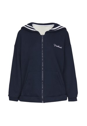 usha, Sweater met rits - navy