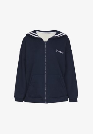 usha, Sweater met rits - navy