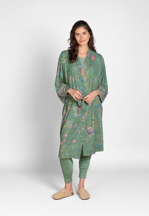 Pip Studio, NAOMI KIMONO MUMBAI MORNING - Bademantel - green