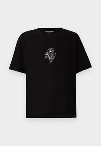 JJDREW TEE CREW NECK - T-shirts print - black