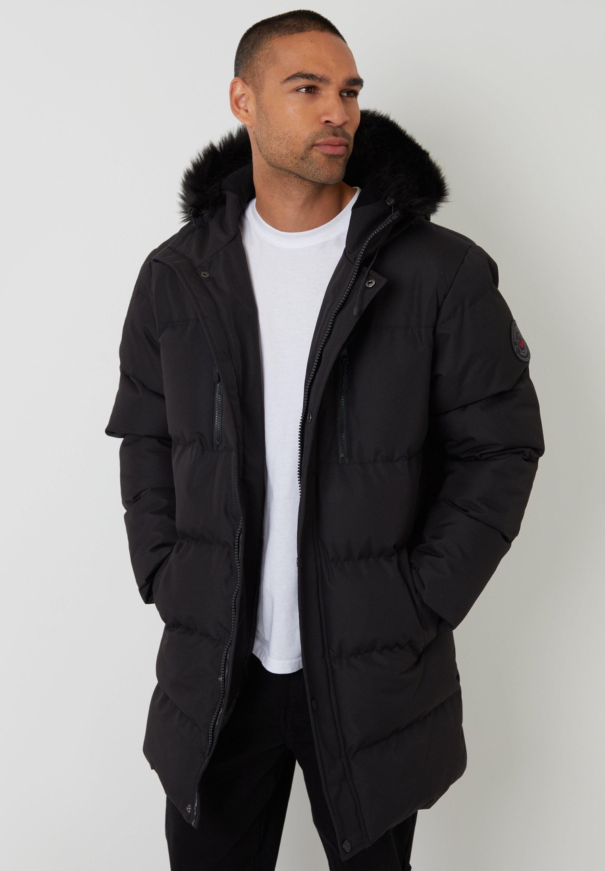 Veste Parka FTP F-TEC FULL ZIP Noir Taille L - Neuf Sans étiquettes, Zip Complète