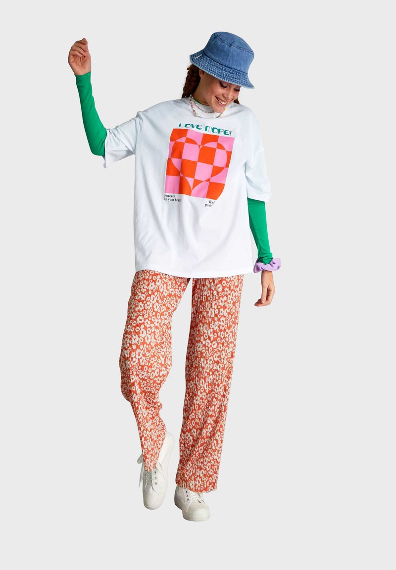 KIABI Broek oranje KIABI Broek oranje