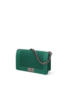 Marc Ellis Borsa a mano - green and silver