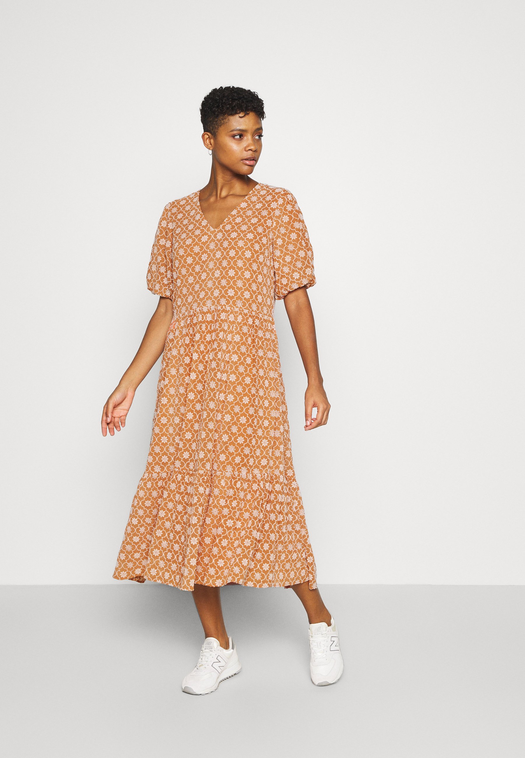 YAS YASFELUCA - Vestito estivo - copper coin/rame - Zalando.it