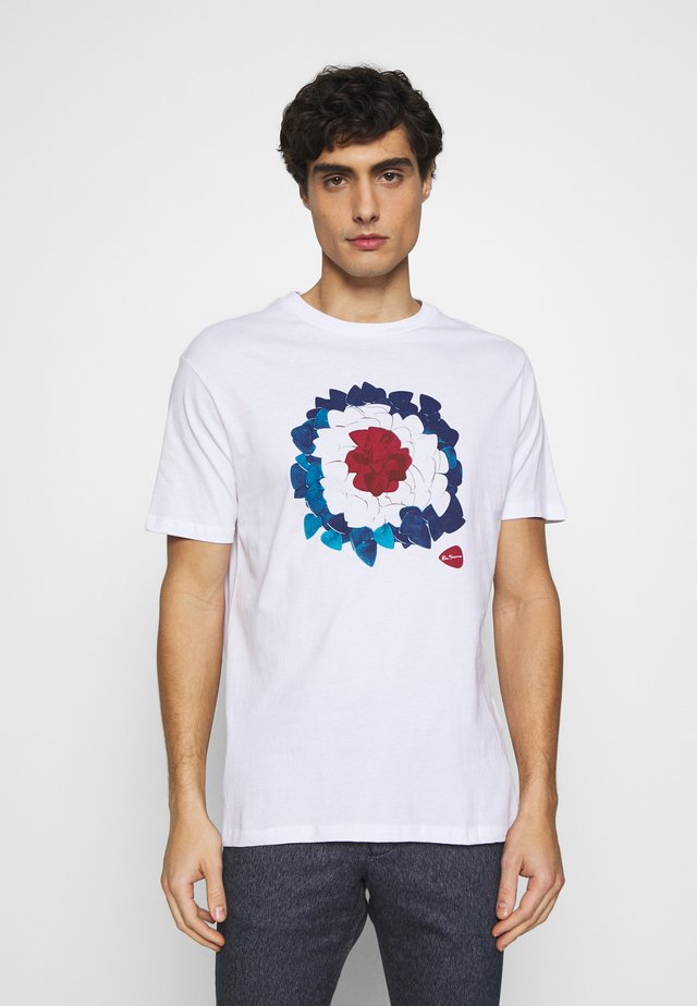 PLECTRUM TARGET TEE - T-shirt print - white