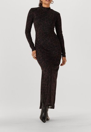 Maxi-jurk - dark lexie leopard