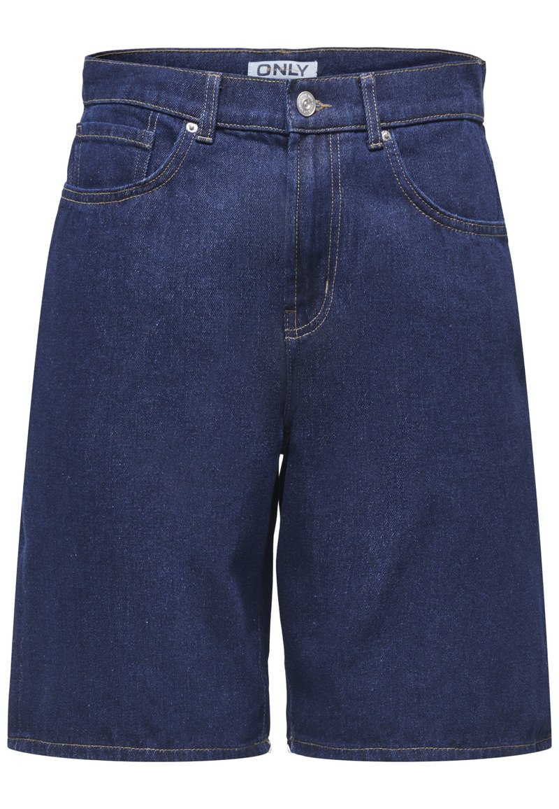 Only Jeansshort donkerblauw Only Jeansshort donkerblauw
