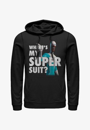 PIXAR SUPER SUIT - Felpa con cappuccio - black
