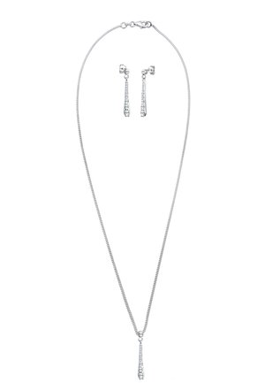 Elli SPARKLING BASIC SET - MIT KRISTALLEN VON SWAROVSKI® - Ohrringe - silberfarben