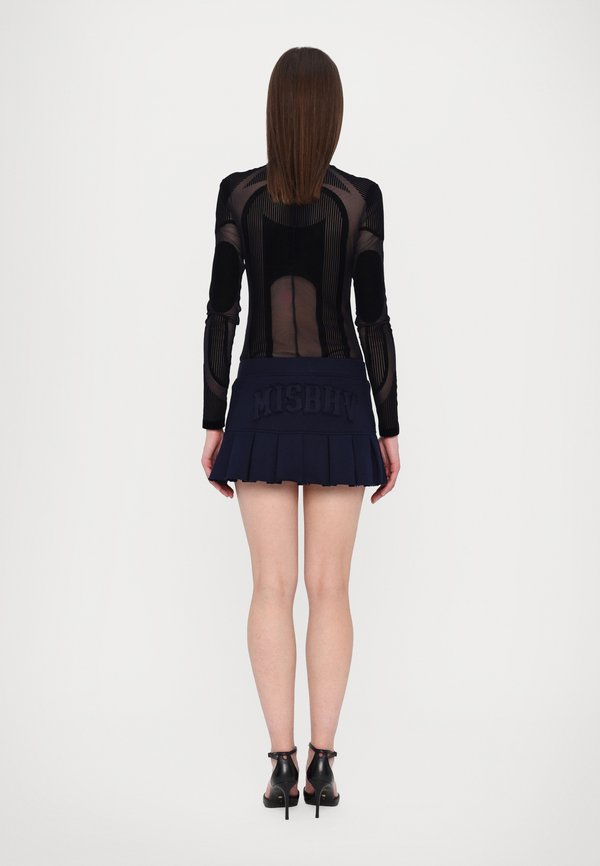 VARSITY PLEATED MINI SKIRT - Mini skirt