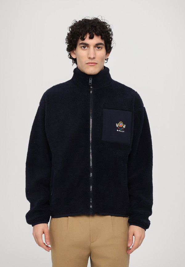 Fleece jacket - peacoat