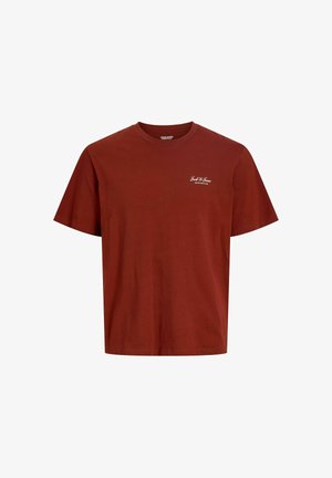 Jack & Jones, JJEARCHIVE, ciemnoczerwony