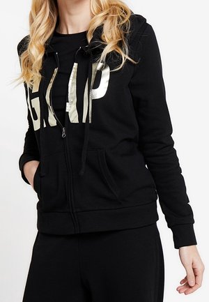 Sweat zippé - black