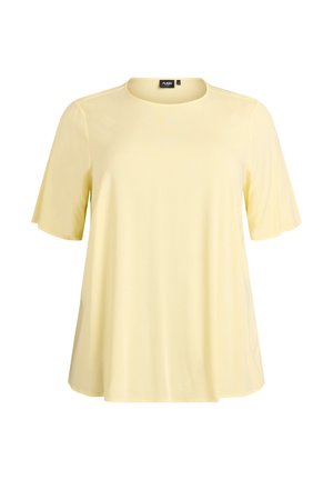 FLASH - MIT KURZEN ÄRMELN UND RUNDHALSAUSSCHNITT - Blúzka - lemonade