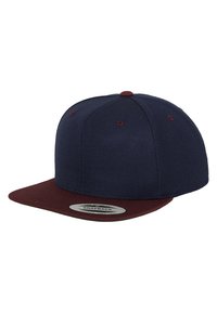 Flexfit - CLASSIC SNAPBACK 2-TONE - Šiltovka - blue/bordeaux Miniatúrny obrázok 1