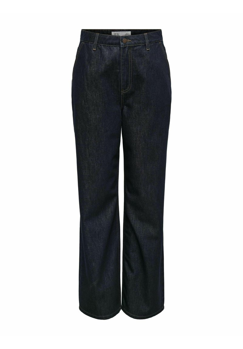 JDY Straight leg jeans donkerblauw denim