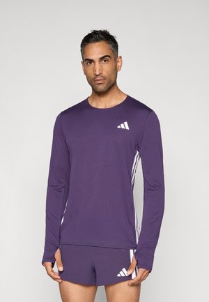 ADIZERO TEE - Maglietta a manica lunga - aurora plum