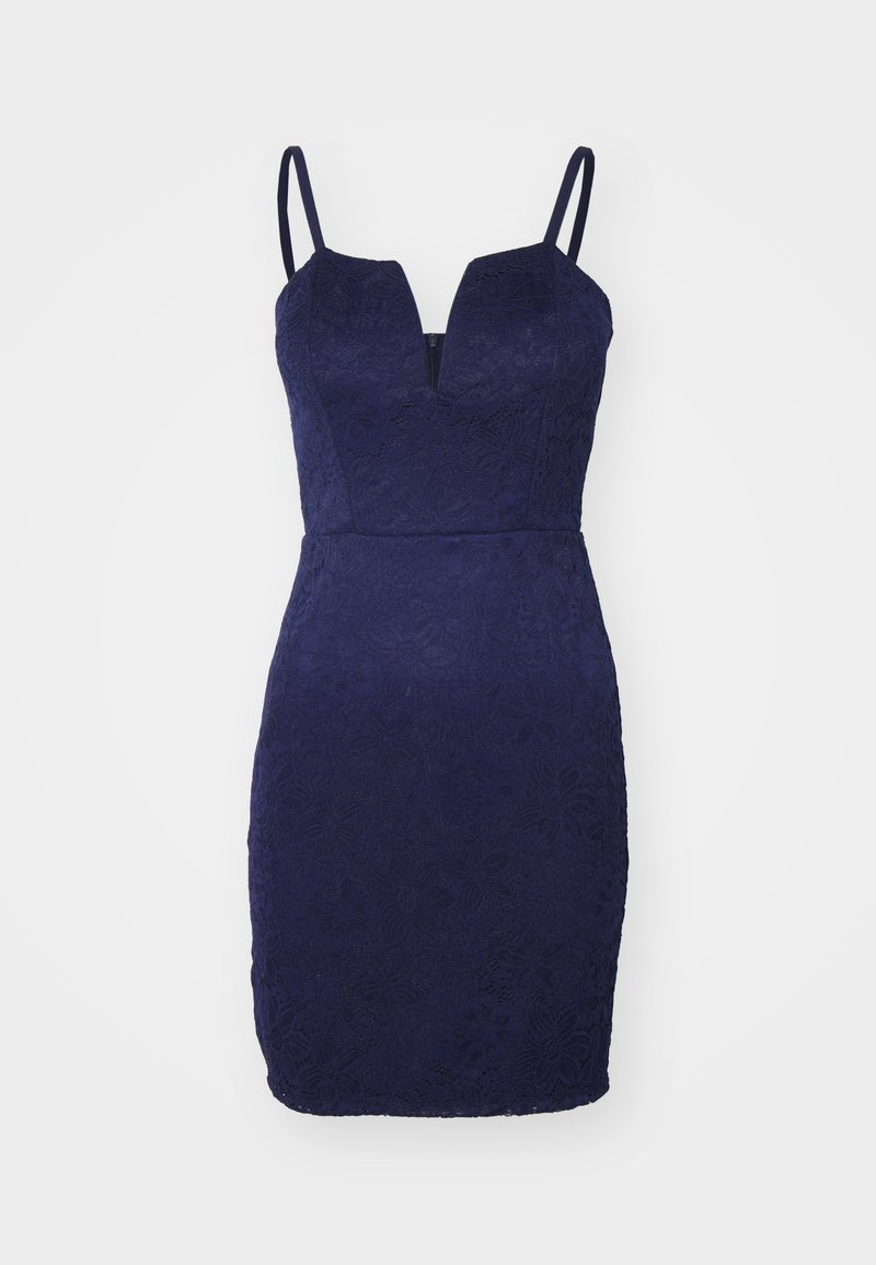 WAL G. Cocktailjurk donkerblauw WAL G. Cocktailjurk donkerblauw