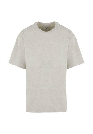 Karl Kani, AUTOGRAPH HEAVY  BOXY MELANGE - Trükipildiga T-särk - beige