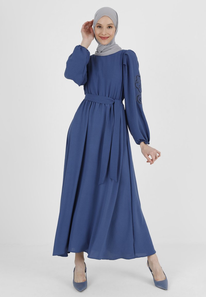 Modanisa INDIGO CREW NECK Maxi dress dark blue Zalando.ie