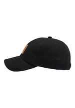 HUGO - Cappellino in twill di cotone con logo ricamato - Rosso