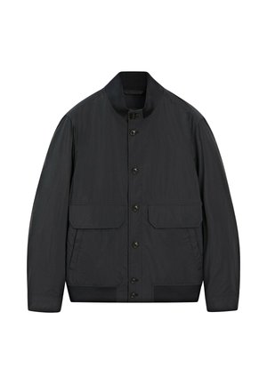 Massimo Dutti, BOMBER JACKET WITH POCKET DETAILS - Bomberjakke - dark blue