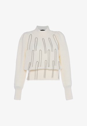 faina, Strickpullover - wollweiss